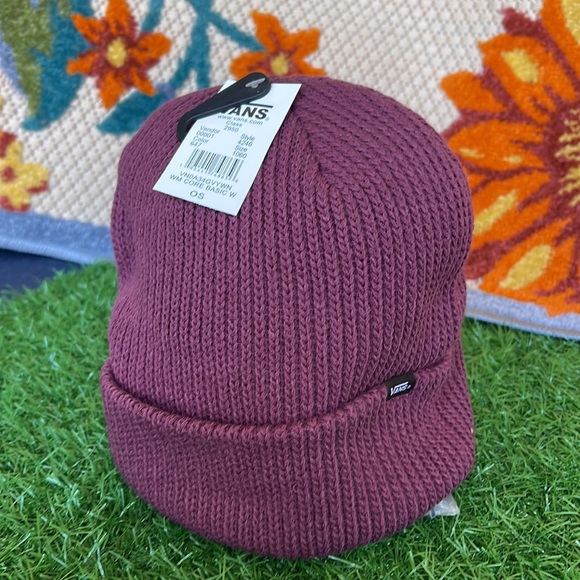Vans WM Core Basic Dark Beanie Skateboarding Hat Pink Women VN0A34GVYWN - Picture 9 of 16